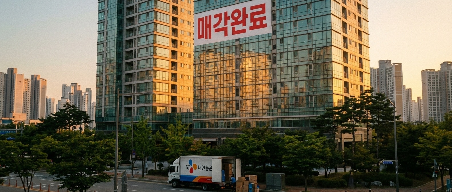 분당 아파트 매각 완료