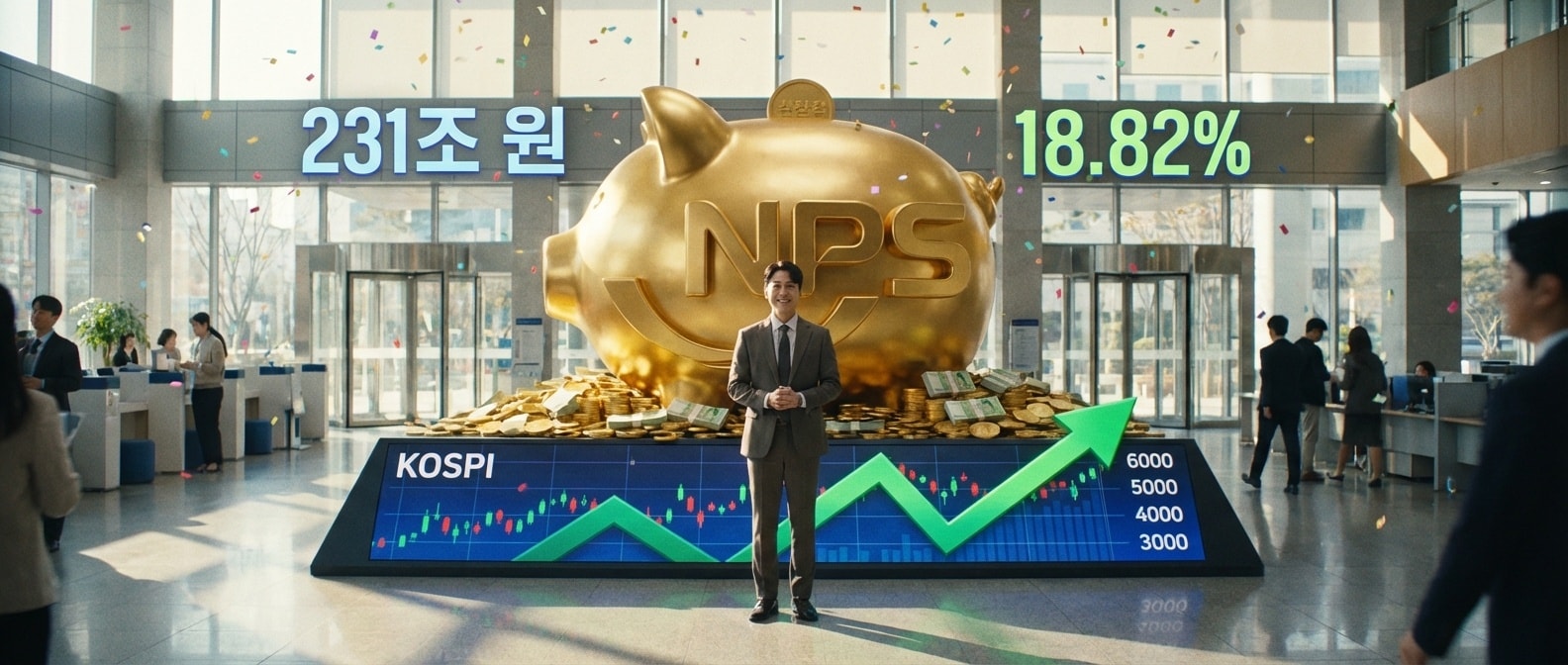 국민연금 역대 최고 수익률