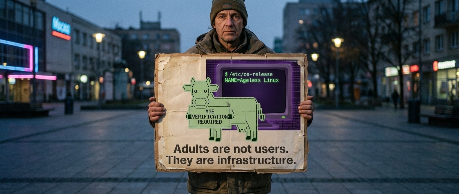 Ageless Linux의 반항적인 선언문