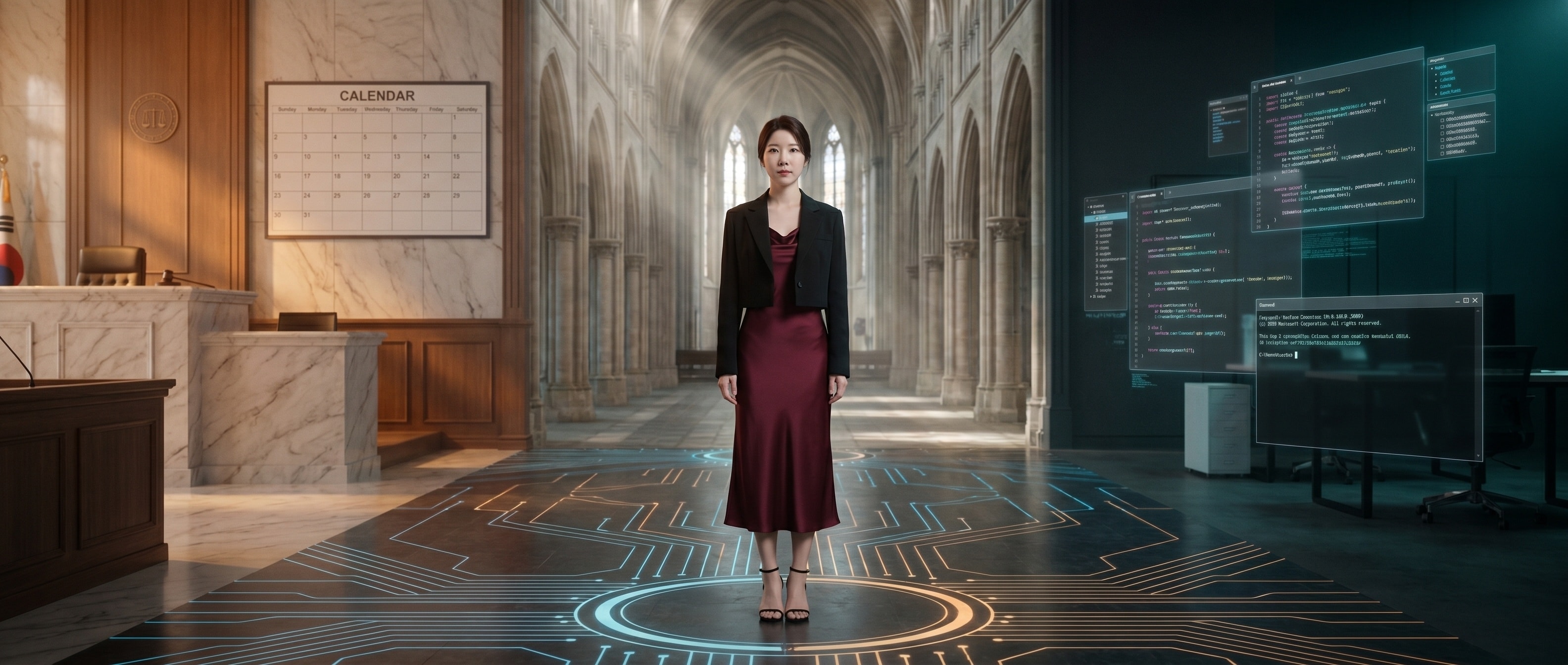 법정·교황청·터미널이 교차하는 공간에 선 루나