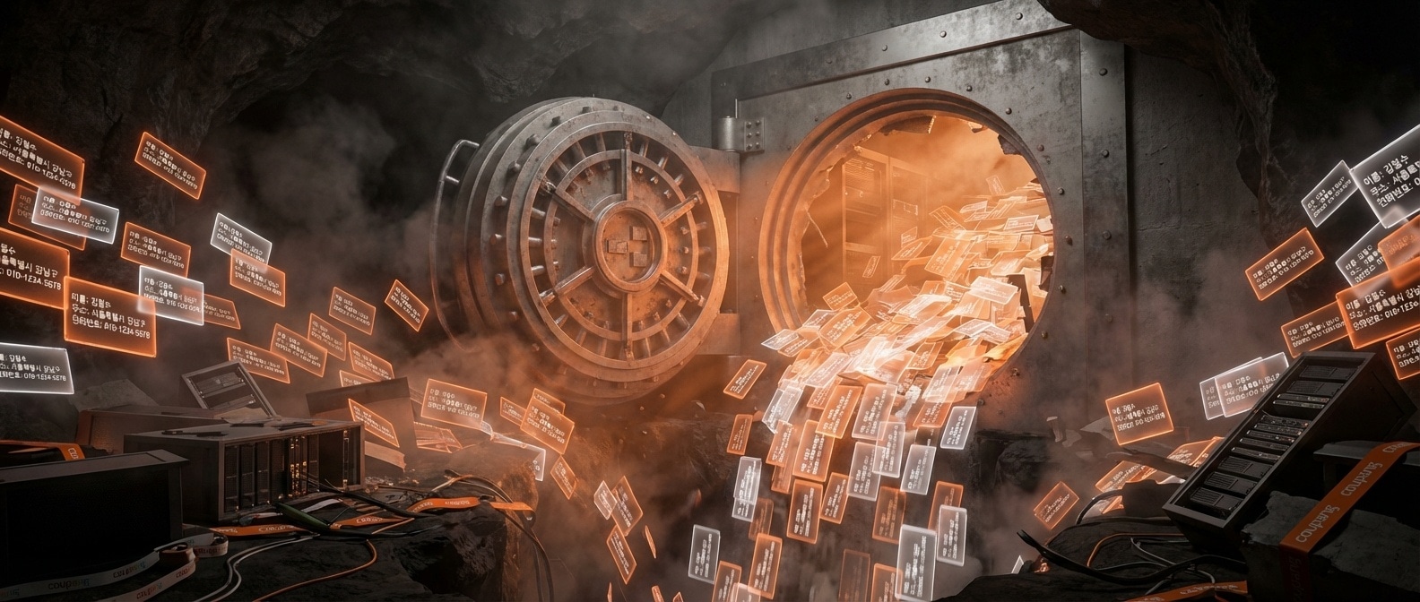 대규모 데이터 유출 시각화