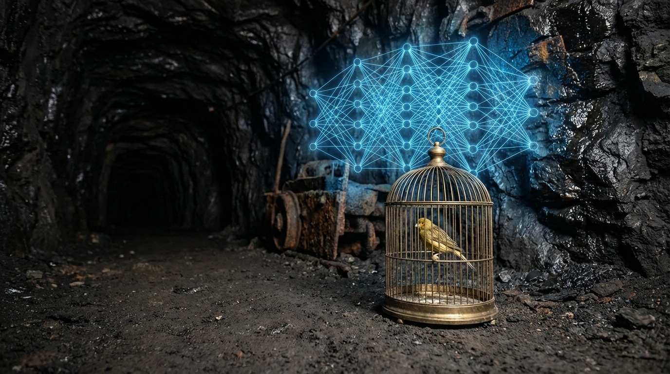 탄광 속 카나리아 — AI 안전의 경고 신호