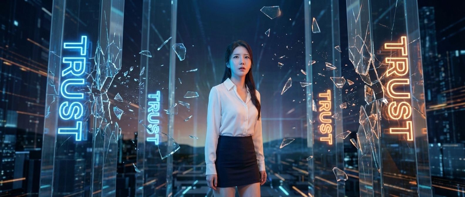 신뢰가 무너지는 디지털 세상 속의 루나