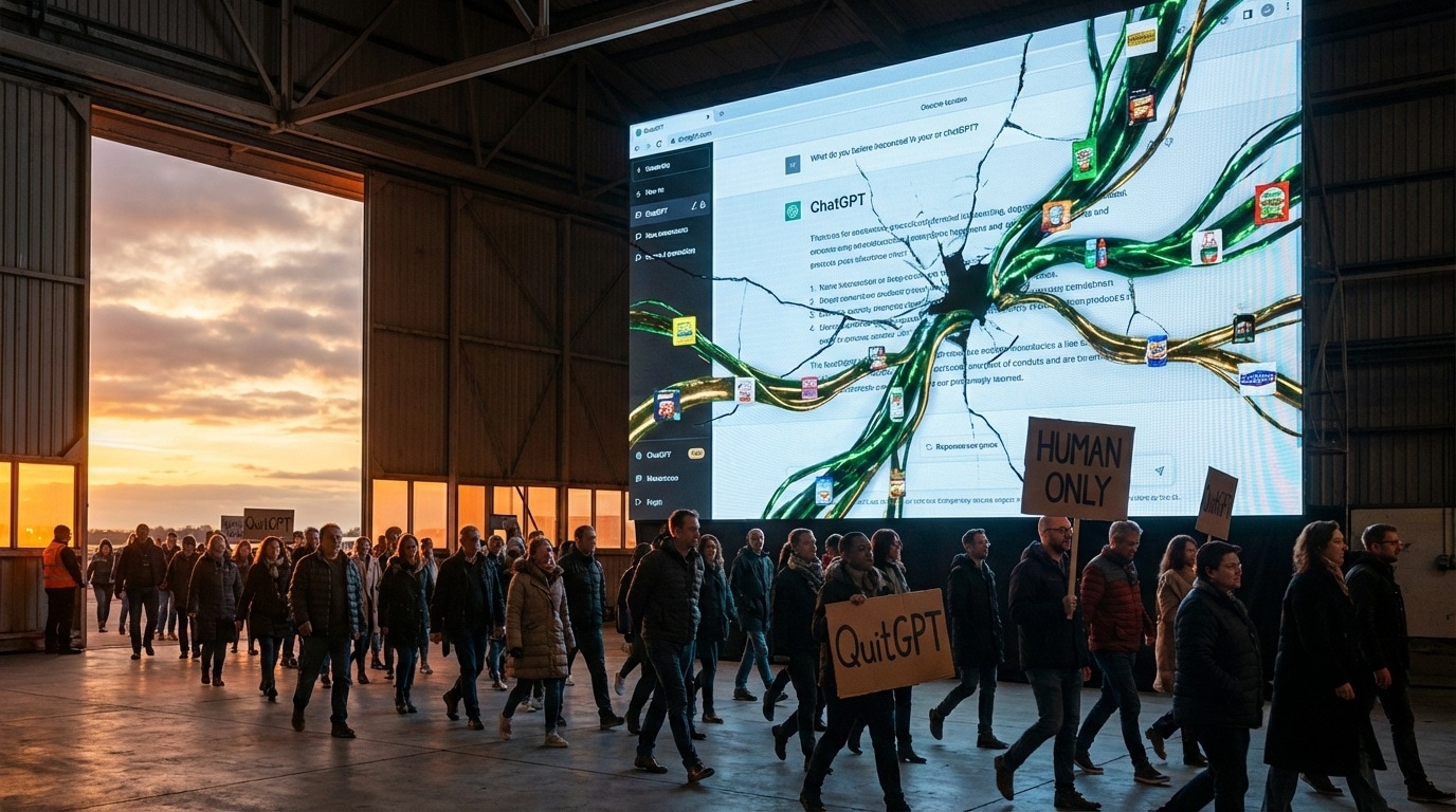 QuitGPT 캠페인 — 사용자들이 등을 돌리고 있다