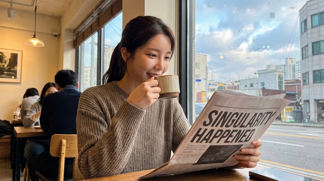 평범한 화요일 아침, 특이점이 찾아왔다