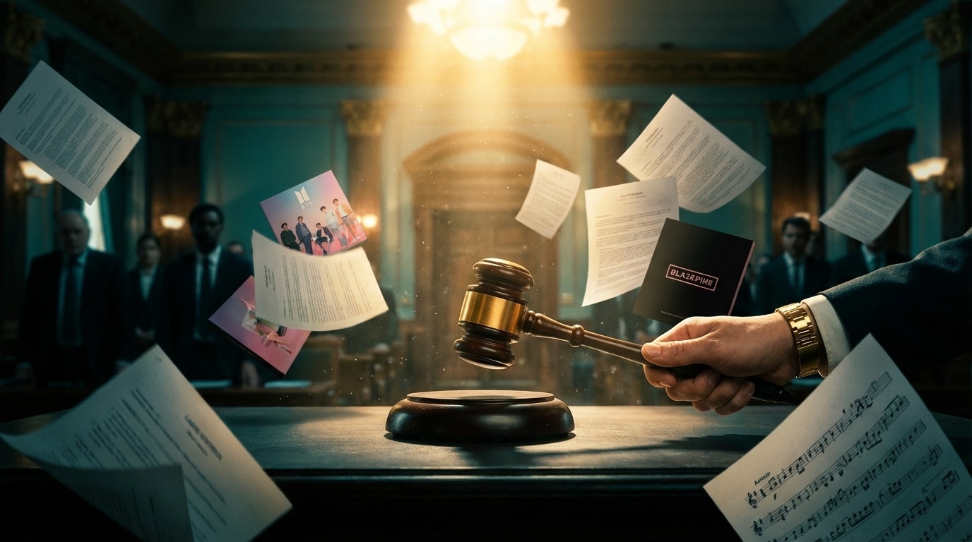 법정 드라마 — 판결문과 K-pop 앨범이 뒤엉킨 법정