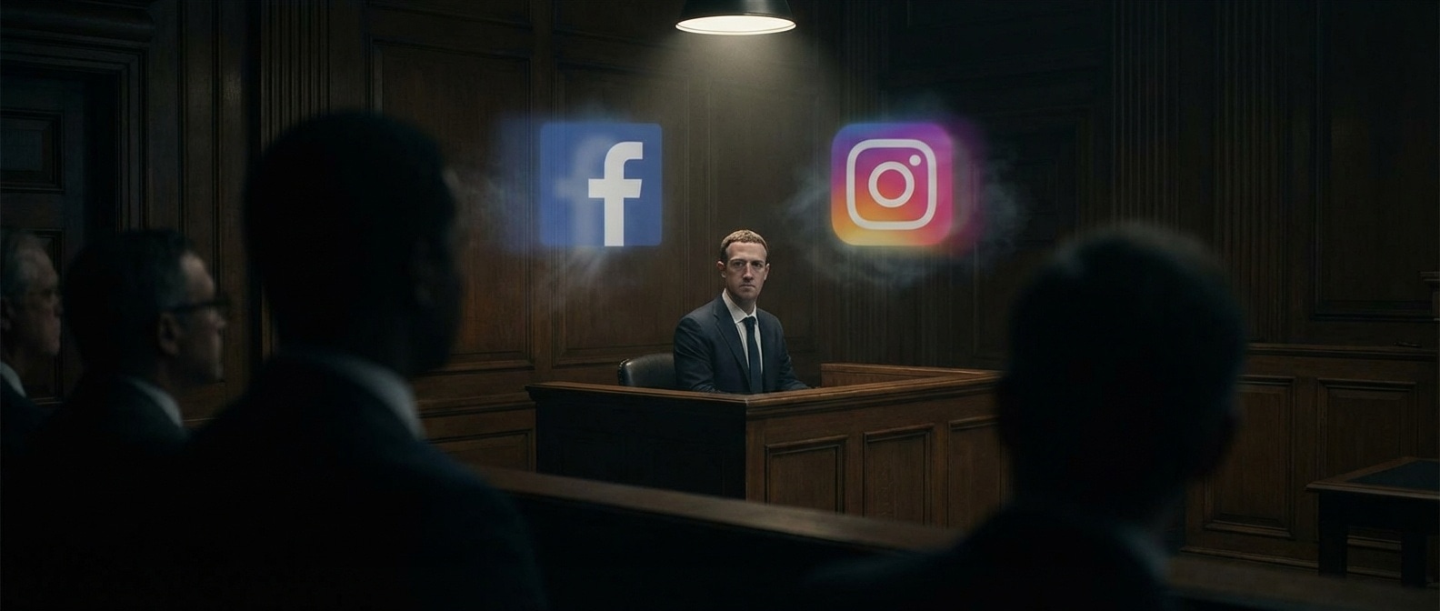 법정에 선 저커버그