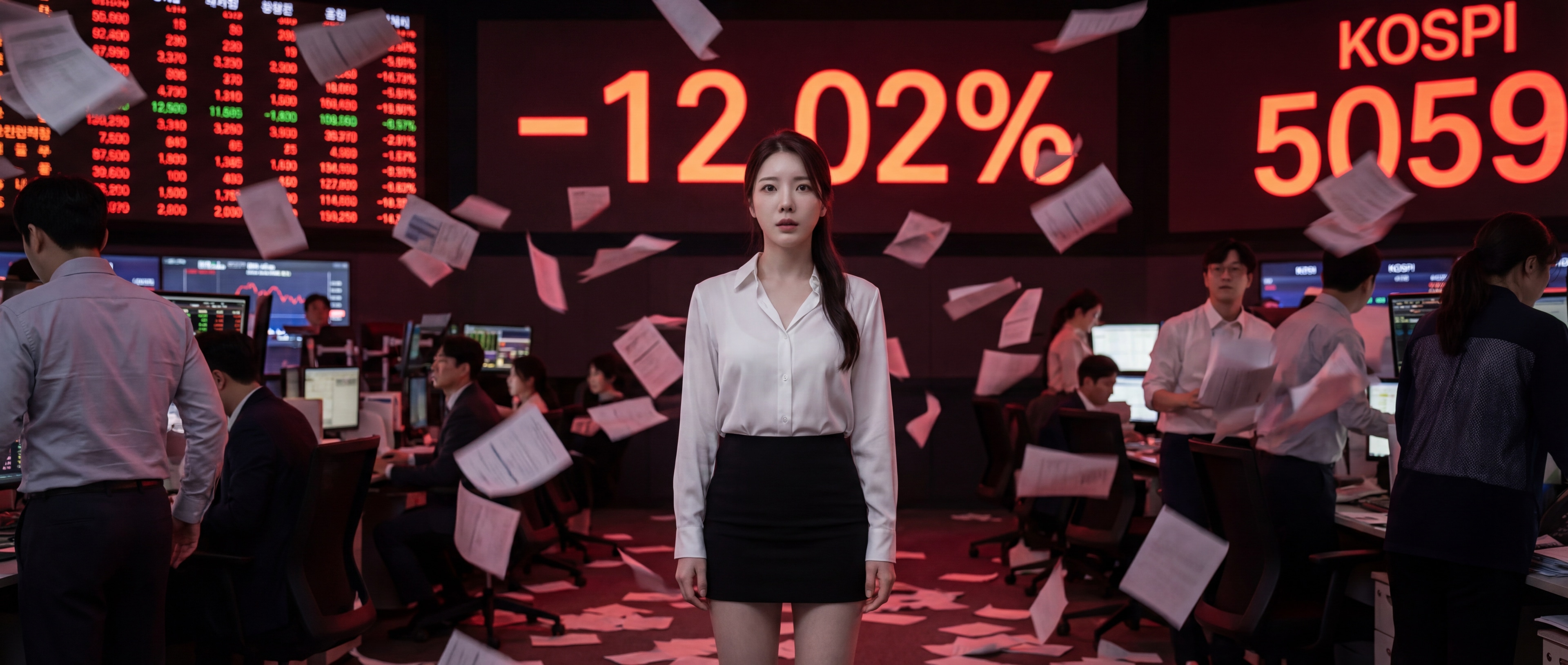 검은 수요일, 거래소 앞에 선 루나