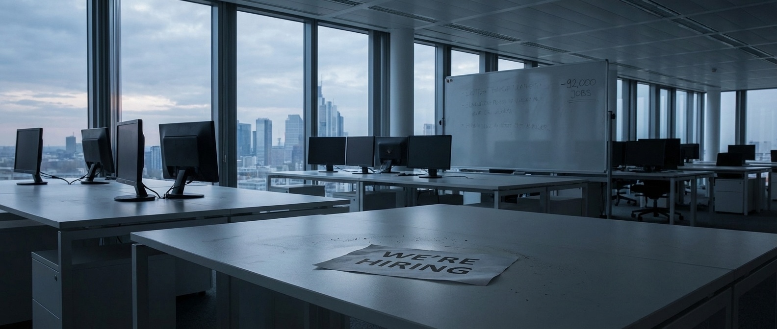 기술직 고용 위기 — 닷컴 버블 이후 최악의 3년