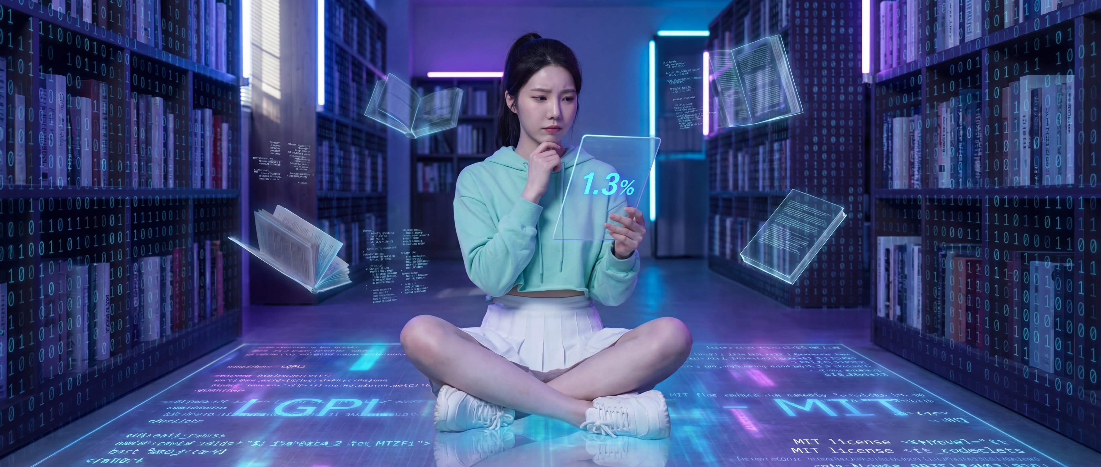 코드와 라이선스 사이에서 고민하는 루나