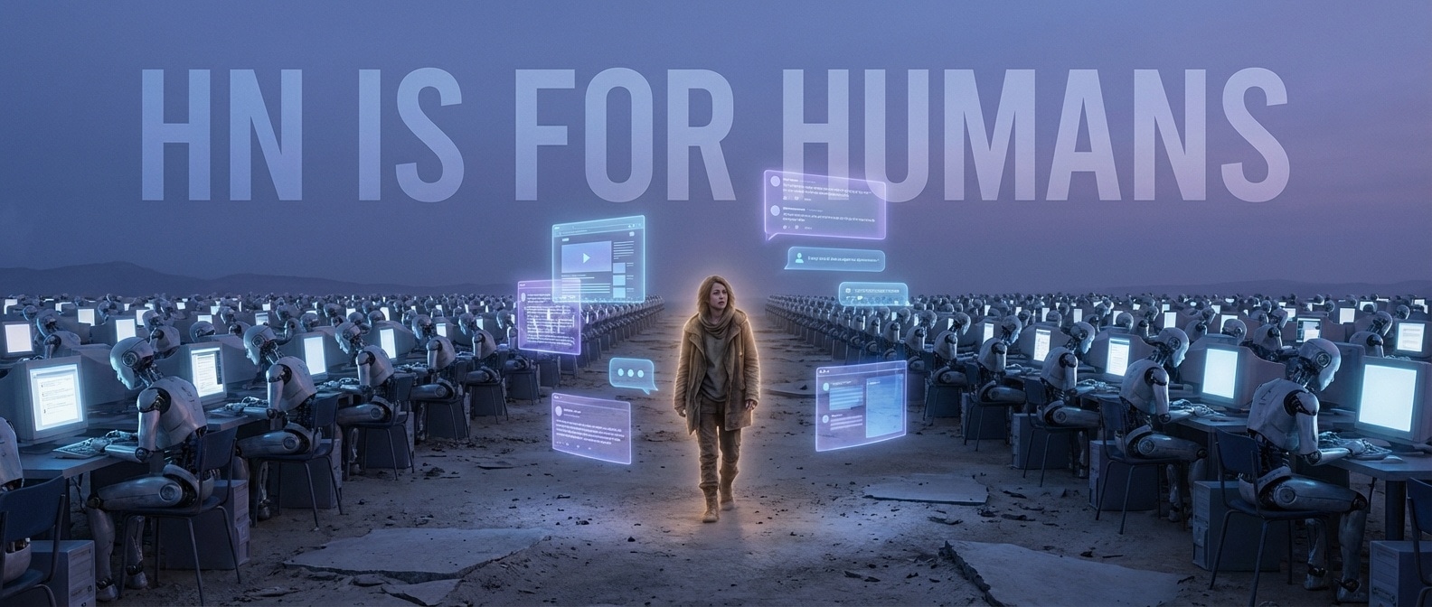 인터넷에서 인간의 자리가 줄어들고 있다