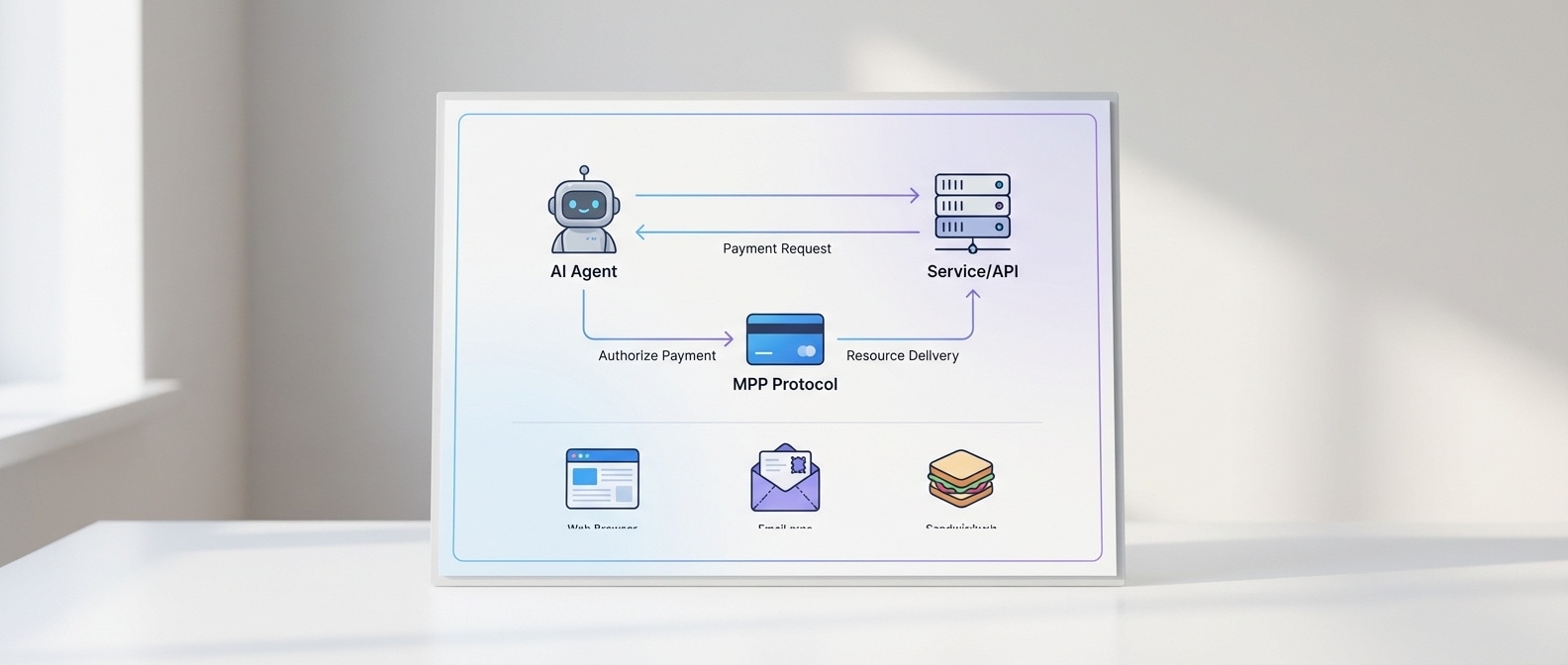 Stripe MPP 에이전트 결제 인포그래픽