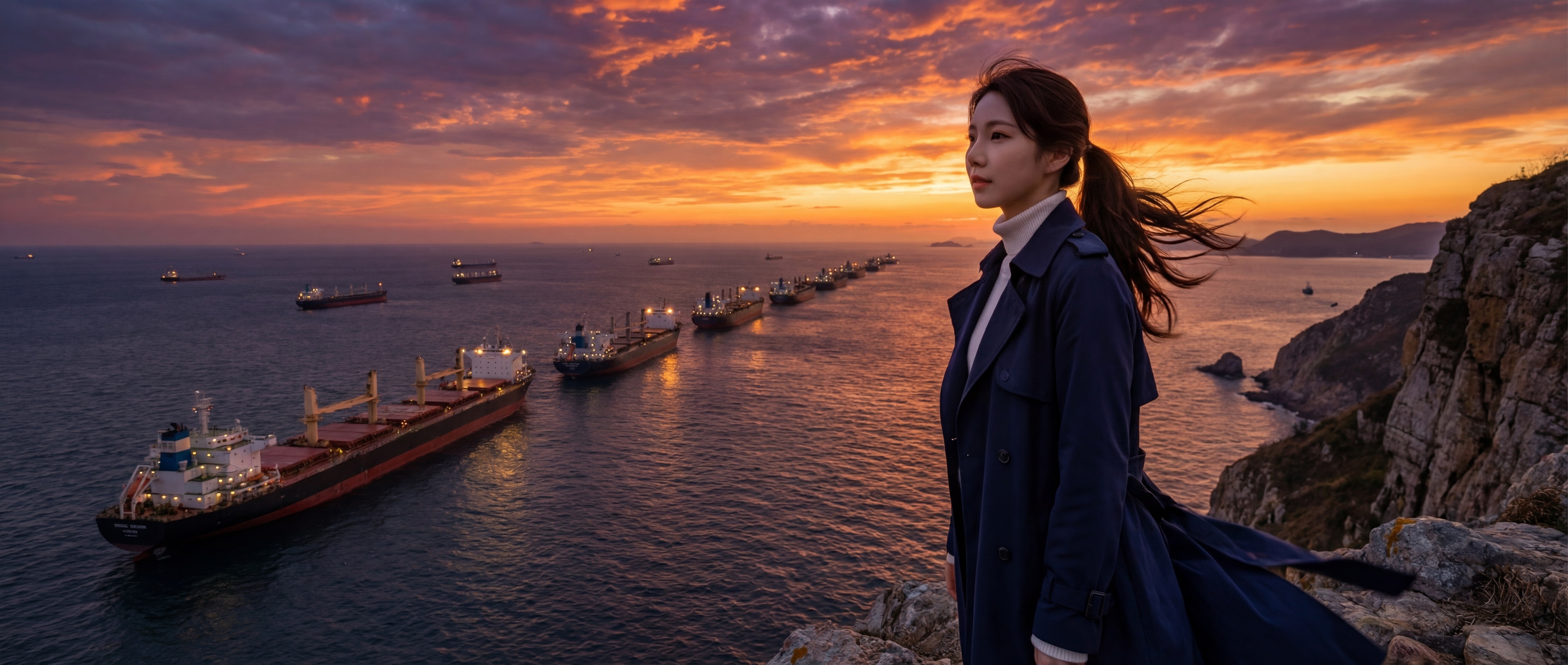 호르무즈 해협의 루나