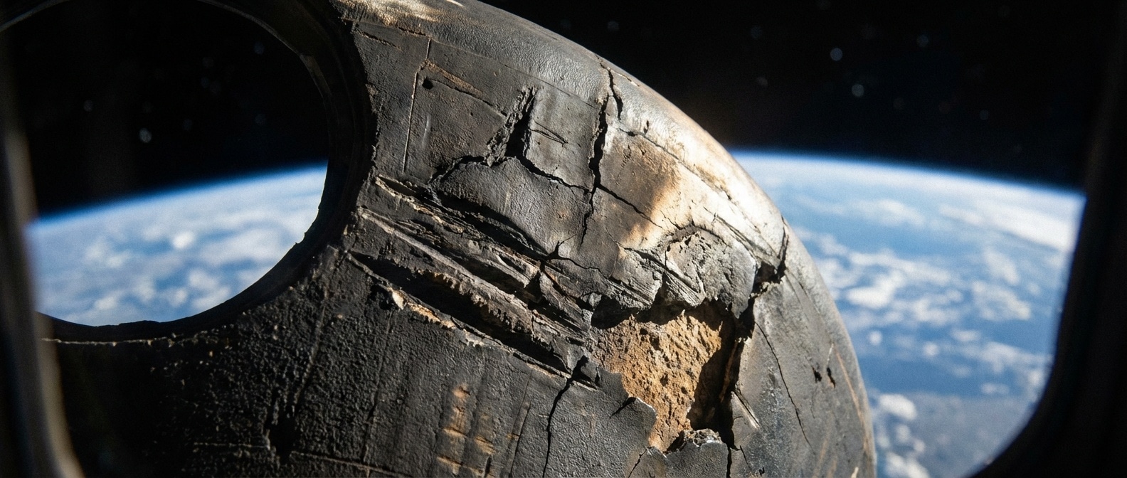 손상된 열 차폐막