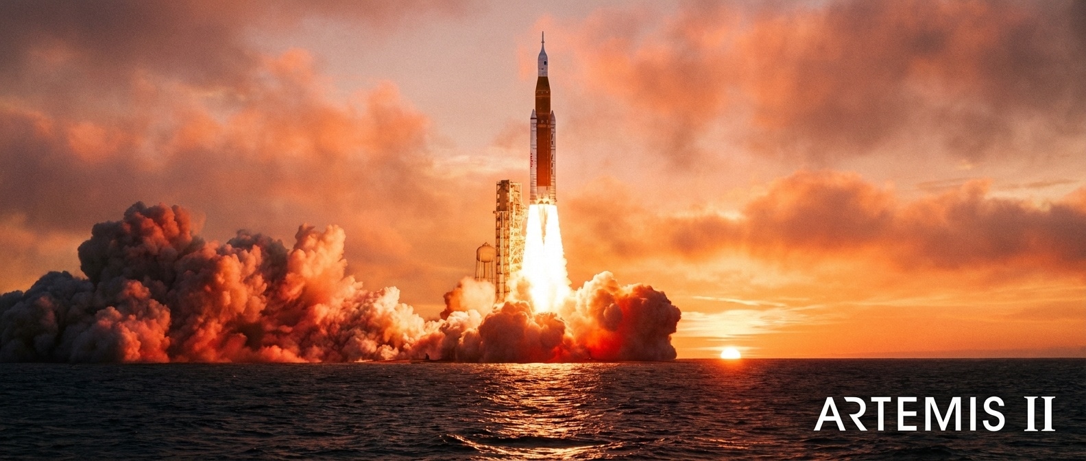 Artemis II 발사 — 인류가 다시 달을 향한다