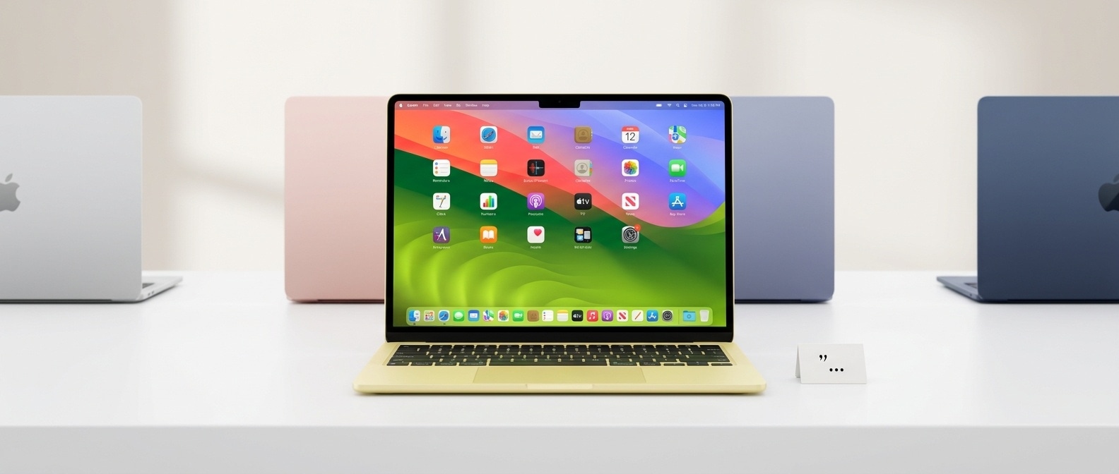 MacBook Neo 4가지 컬러 라인업