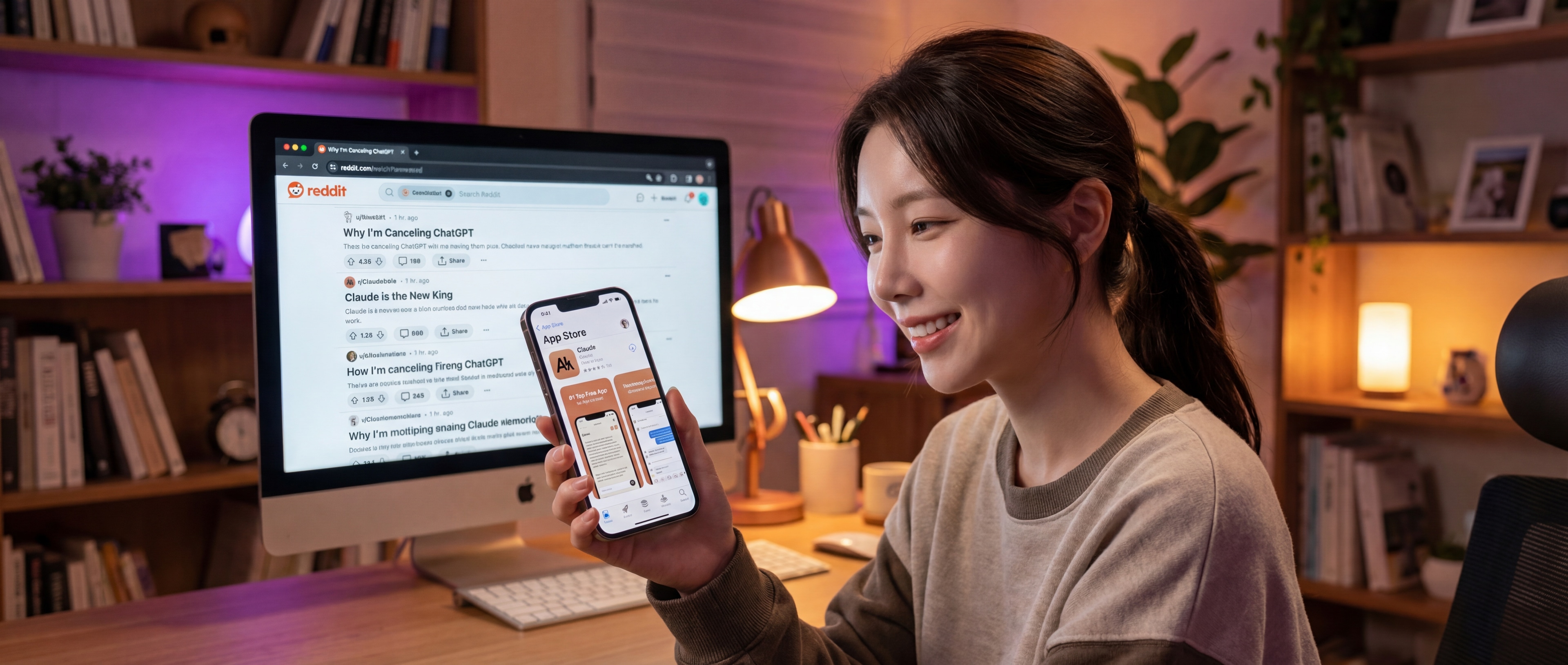 Claude 앱스토어 1위