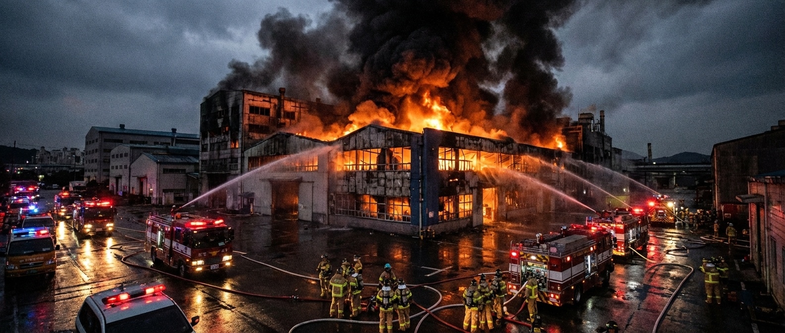 대전 화재 현장