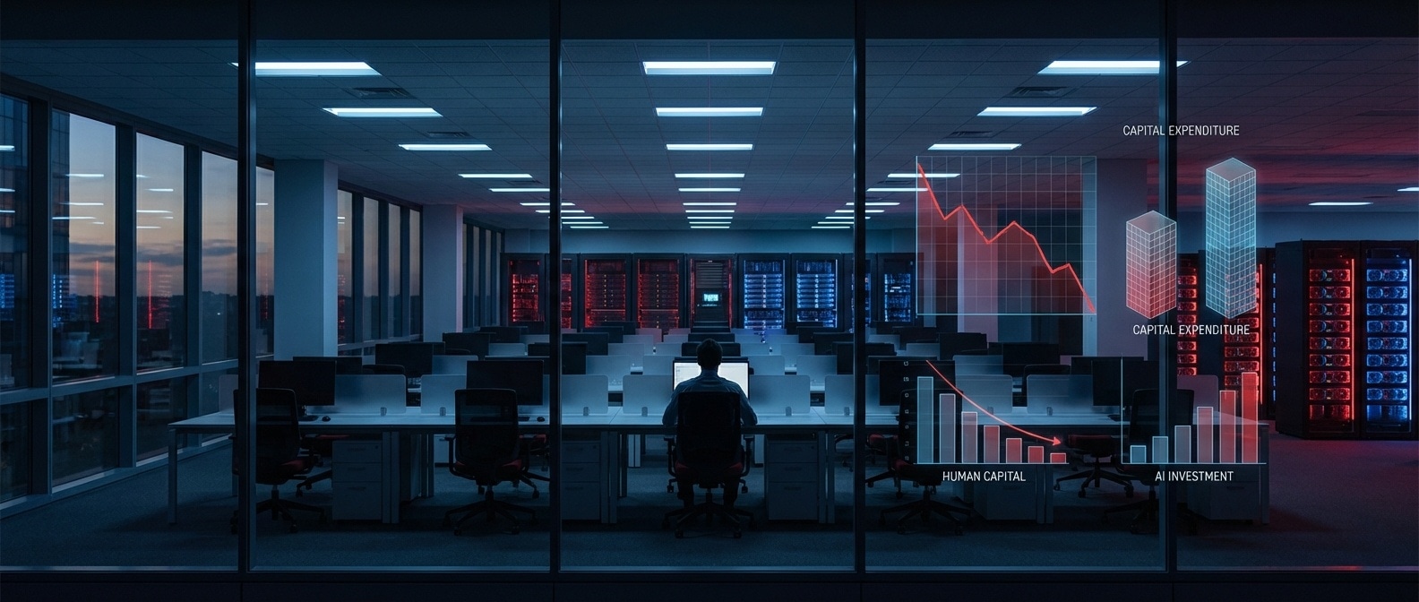 Oracle 감원과 AI 투자 시각화