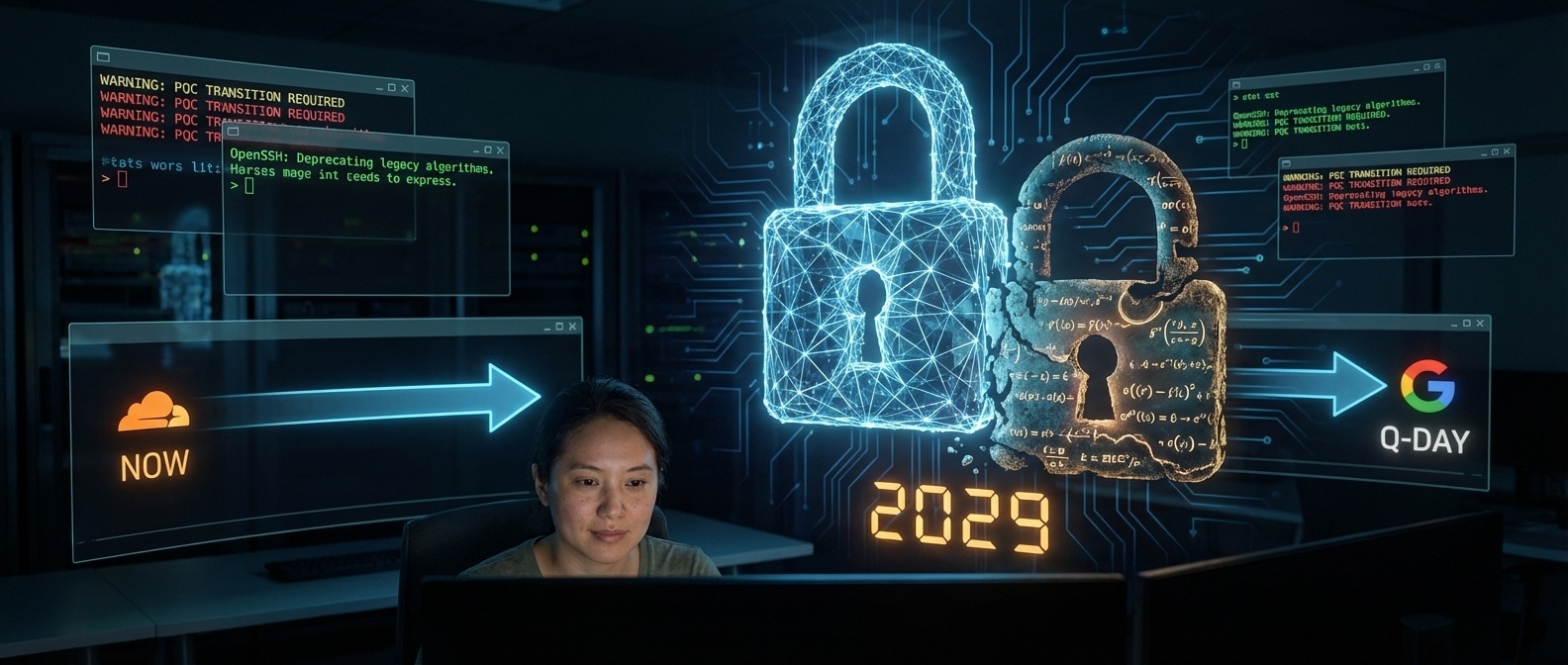 포스트양자 암호 전환 타임라인 — 2029년 데드라인