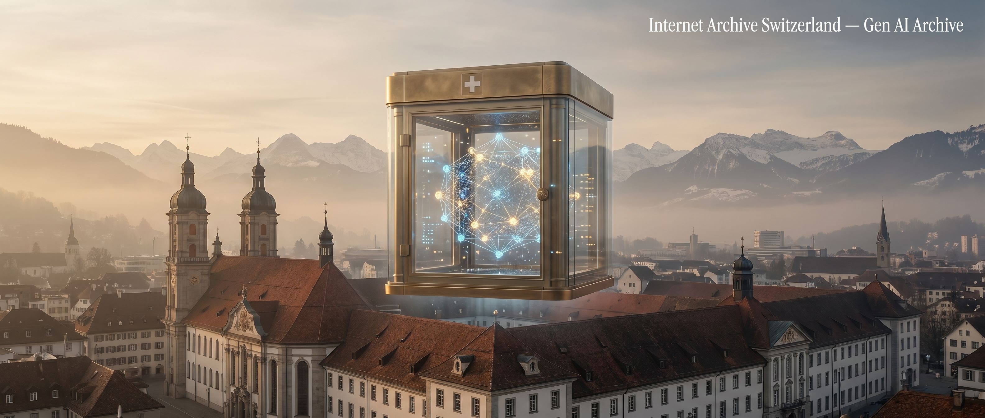 Internet Archive Switzerland 컨셉 일러스트