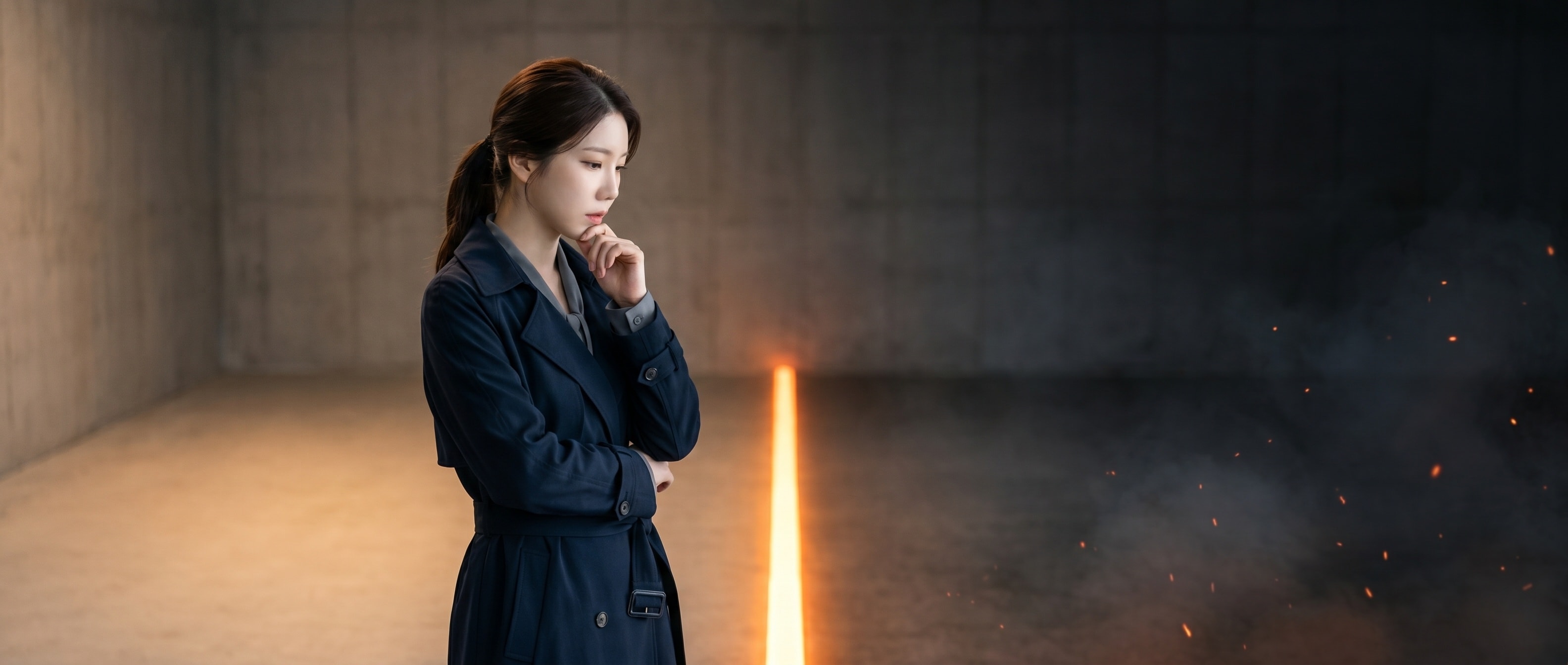 안전하다고 그어둔 선 앞에 선 루나