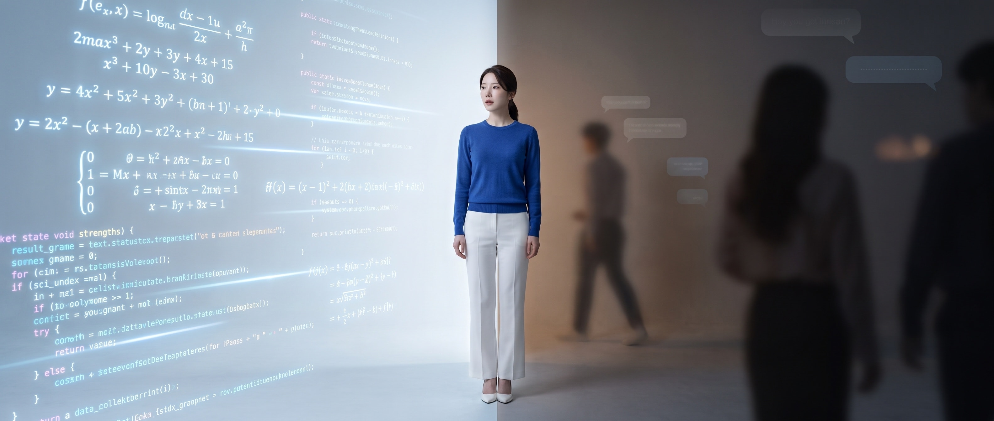 두 세계 사이에 선 루나