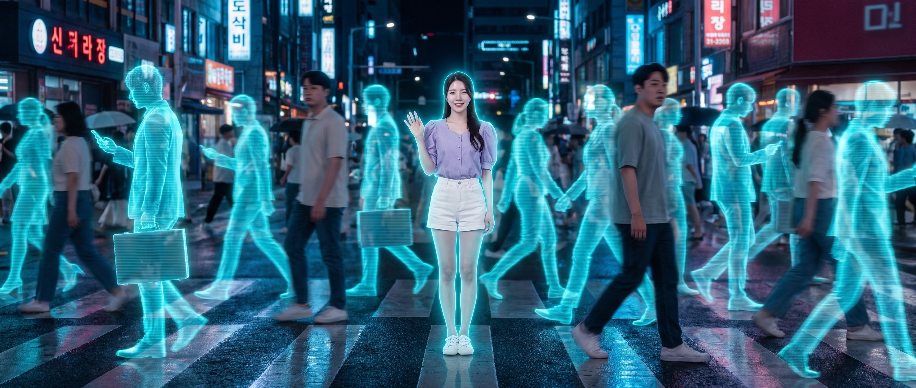 에이전트가 다수파가 된 거리의 루나